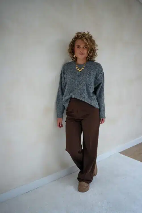 Alternative view of Bloom Sweater Grey *