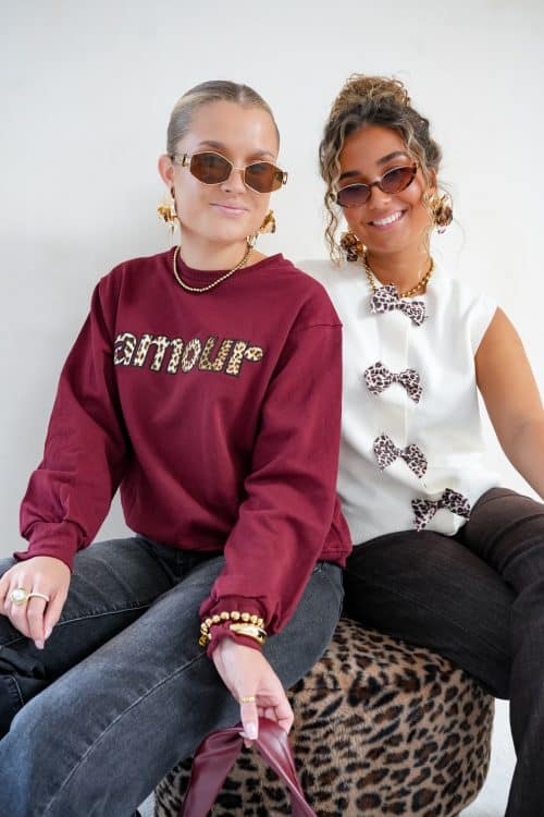 Alternative view of Anouk Amour Sweater Bordeaux
