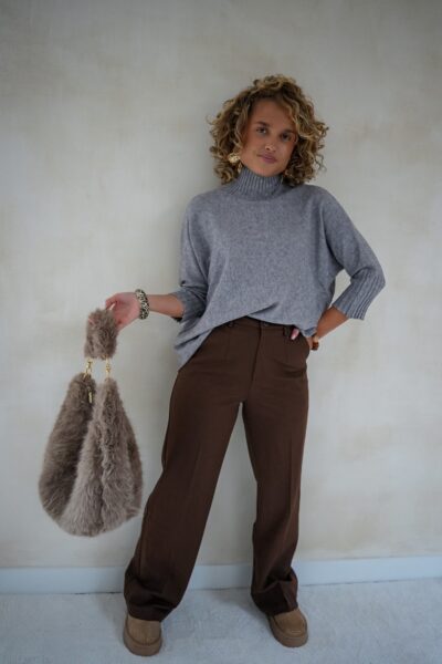 Josh Sweater Grey . - Afbeelding 2