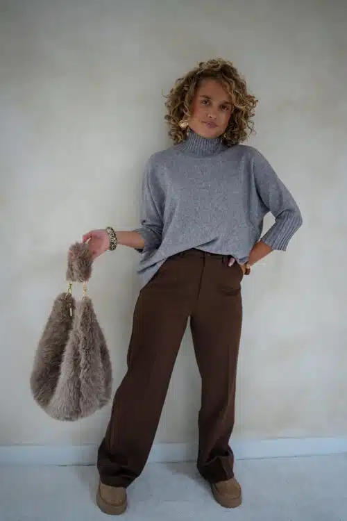 Alternative view of Josh Sweater Grey .