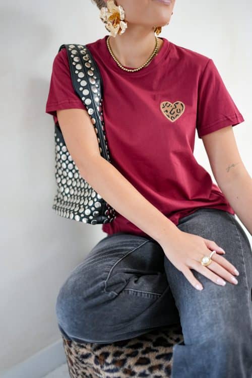 Alternative view of Robin Shirt Bordeaux