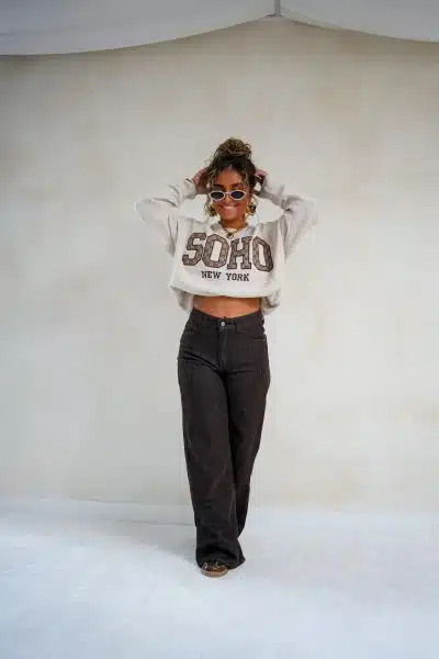 Solange Sweater Soho Taupe - Afbeelding 5