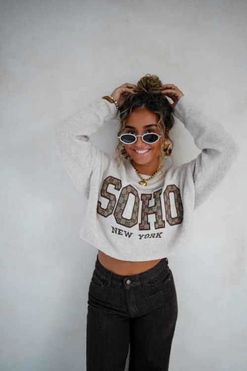 Solange Sweater Soho Taupe