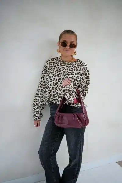 Lala Leopard Sweater - Afbeelding 2