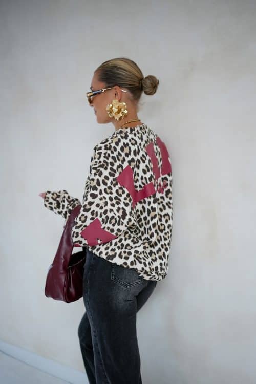 Lala Leopard Sweater