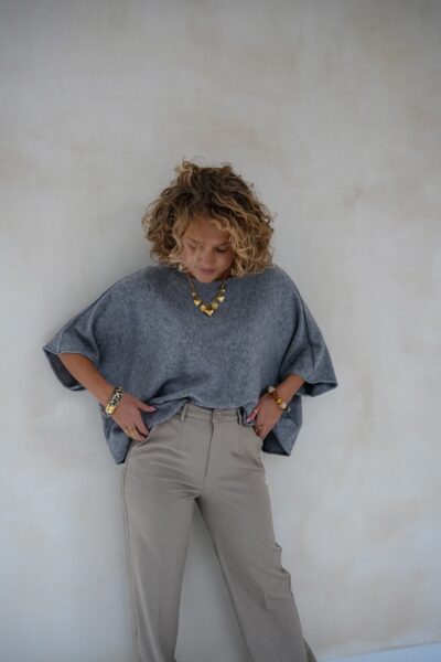 Nele Sweater Grey - Afbeelding 3