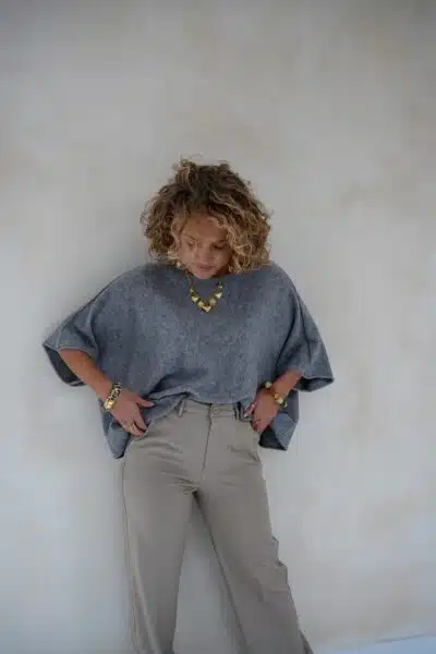 Nele Sweater Grey - Afbeelding 3