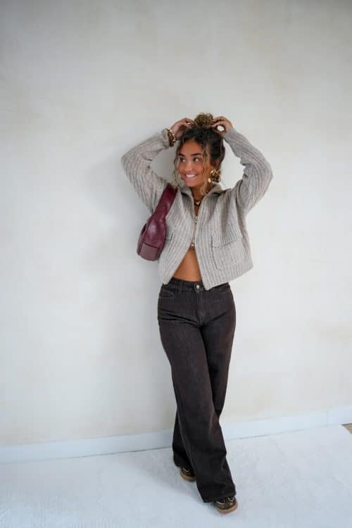 Alternative view of Zoraida Vest Taupe