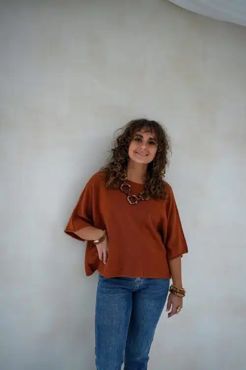 Alternative view of Nele Sweater Rust