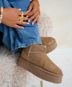 Kylie Boots Stones Beige