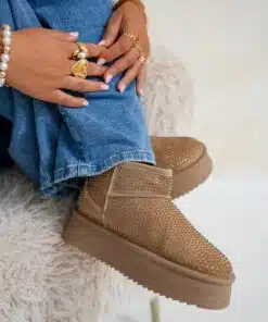 Kylie Boots Stones Beige