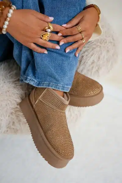 Kylie Boots Stones Beige - Afbeelding 3