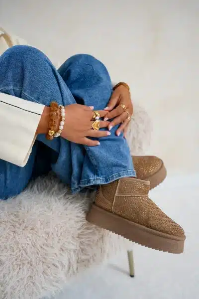 Kylie Boots Stones Beige - Afbeelding 2