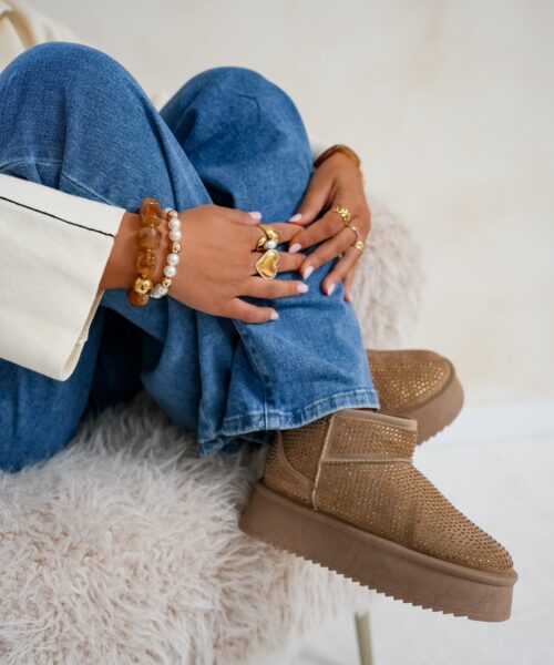 Alternative view of Kylie Boots Stones Beige