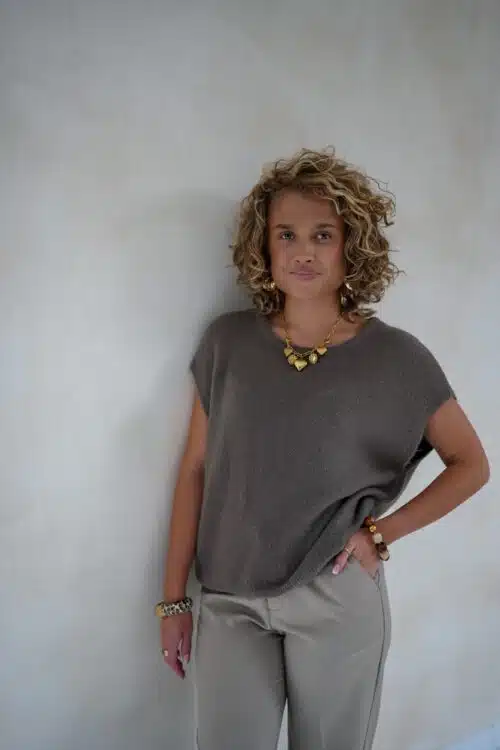 Lonne Top Taupe