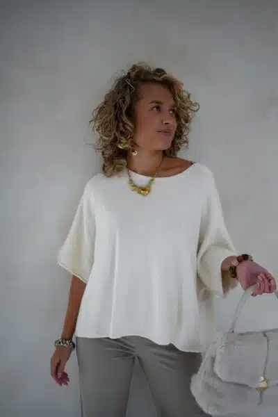Nele Sweater Offwhite - Afbeelding 3