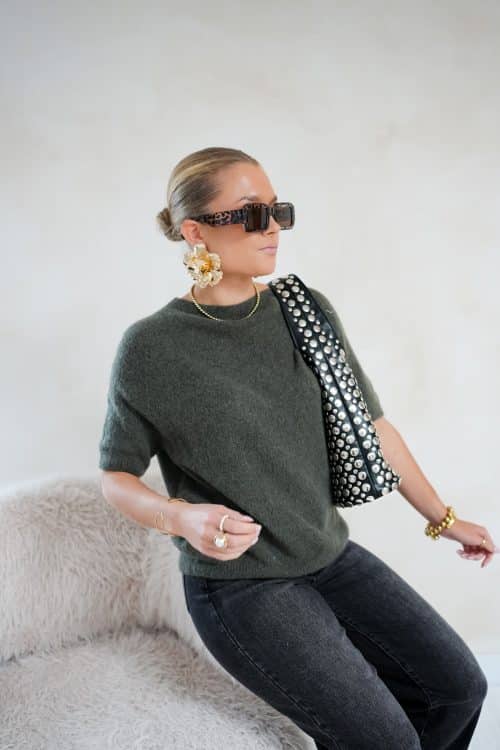 Gaelle Sweater Green