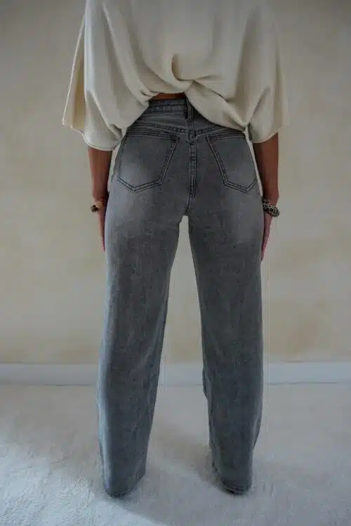 Alternative view of Xam Wide Leg Jeans Grey 5197