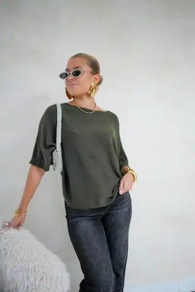 Ginger Sweater Green - Afbeelding 4