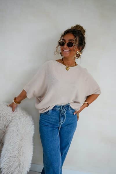 Ginger Sweater Beige - Afbeelding 3