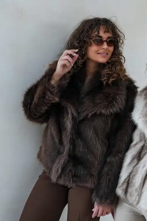 Fur Jacket Brown