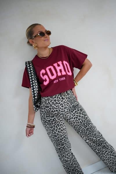 Sam Shirt Soho Bordeaux - Afbeelding 5