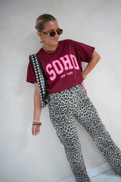 Sam Shirt Soho Bordeaux - Afbeelding 4