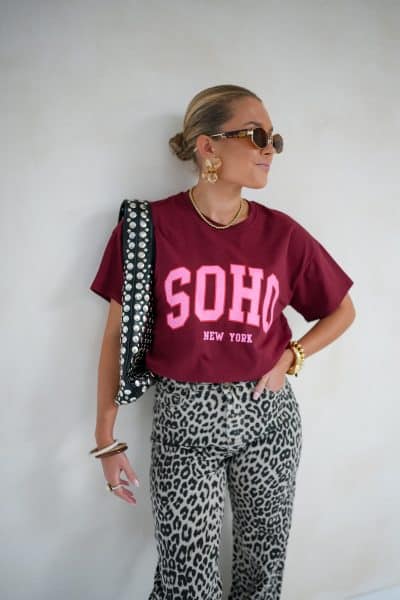Sam Shirt Soho Bordeaux - Afbeelding 6