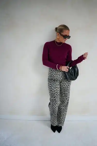 Luna Sweater Bordeaux - Afbeelding 6