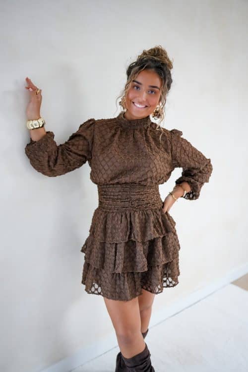 Alternative view of Lyse Dress Brown