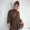 Lyse Dress Brown