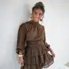 Lyse Dress Brown