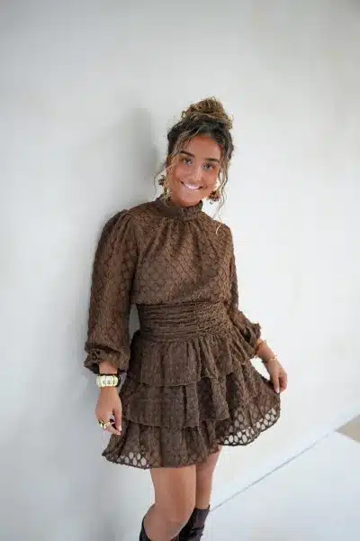 Lyse Dress Brown