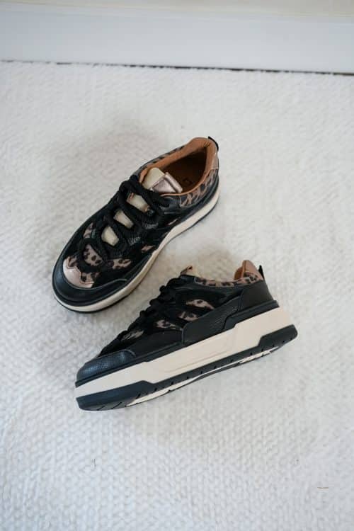 Alternative view of Dwrs Walton Leopard Black Beige Sneaker