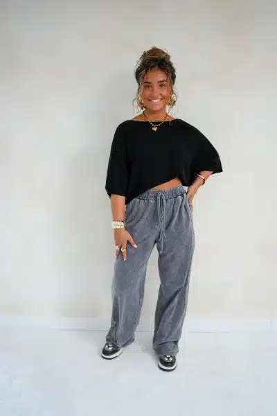 Gianna Pants Grey - Afbeelding 3