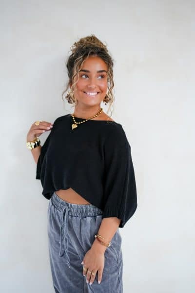 Ginger Sweater Black - Afbeelding 5