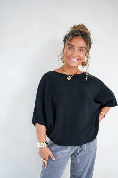 Ginger Sweater Black - Afbeelding 4