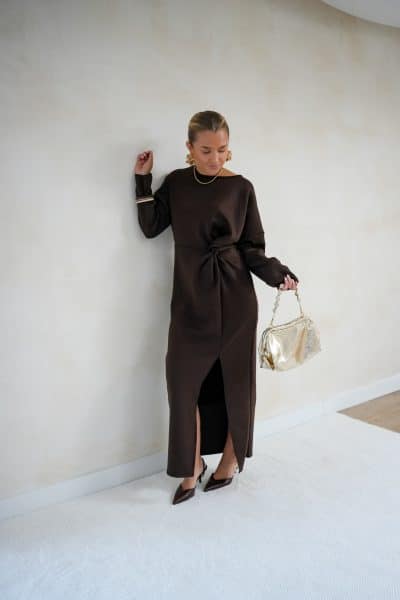 Ava Dress Choco