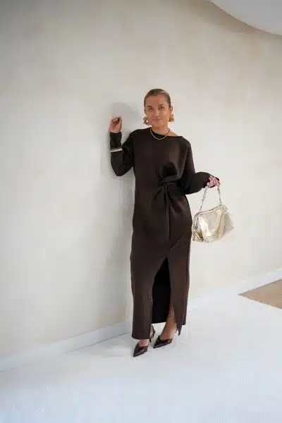 Ava Dress Choco - Afbeelding 4
