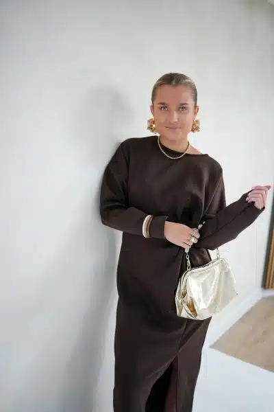 Ava Dress Choco - Afbeelding 5
