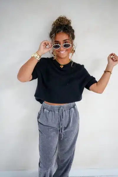 Gaelle Sweater Black - Afbeelding 5