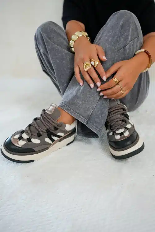Alternative view of Dwrs Walton Teddy Elefante Black Sneaker