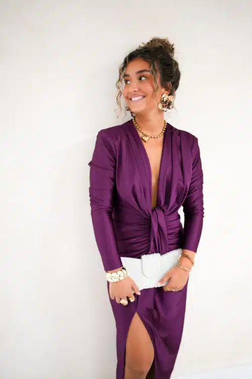 Perfect Long Dress Purple