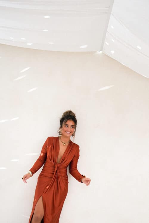 Alternative view of Perfect Long Dress Rust