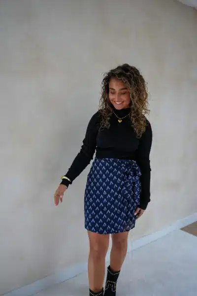 Lofty Manner Sweater Rose Black - Afbeelding 4