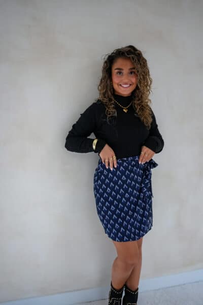 Lofty Manner Sweater Rose Black - Afbeelding 2