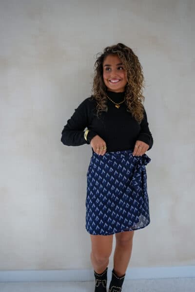 Lofty Manner Sweater Rose Black - Afbeelding 6