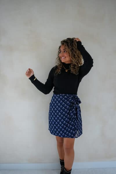 Lofty Manner Sweater Rose Black - Afbeelding 3