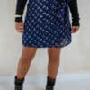 Lofty Manner Skirt Carol Zigzag Print