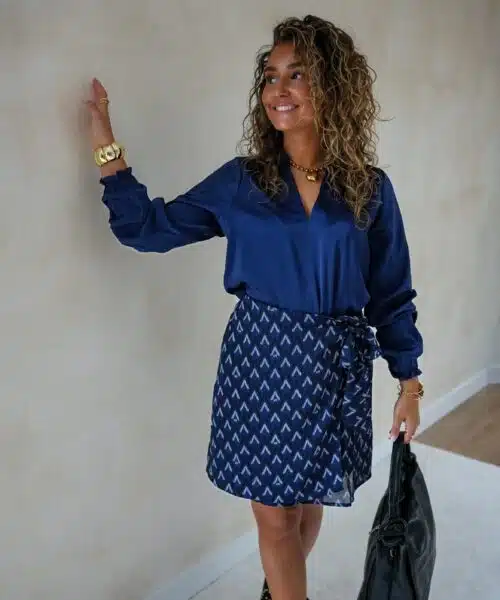 Alternative view of Lofty Manner Skirt Carol Zigzag Print